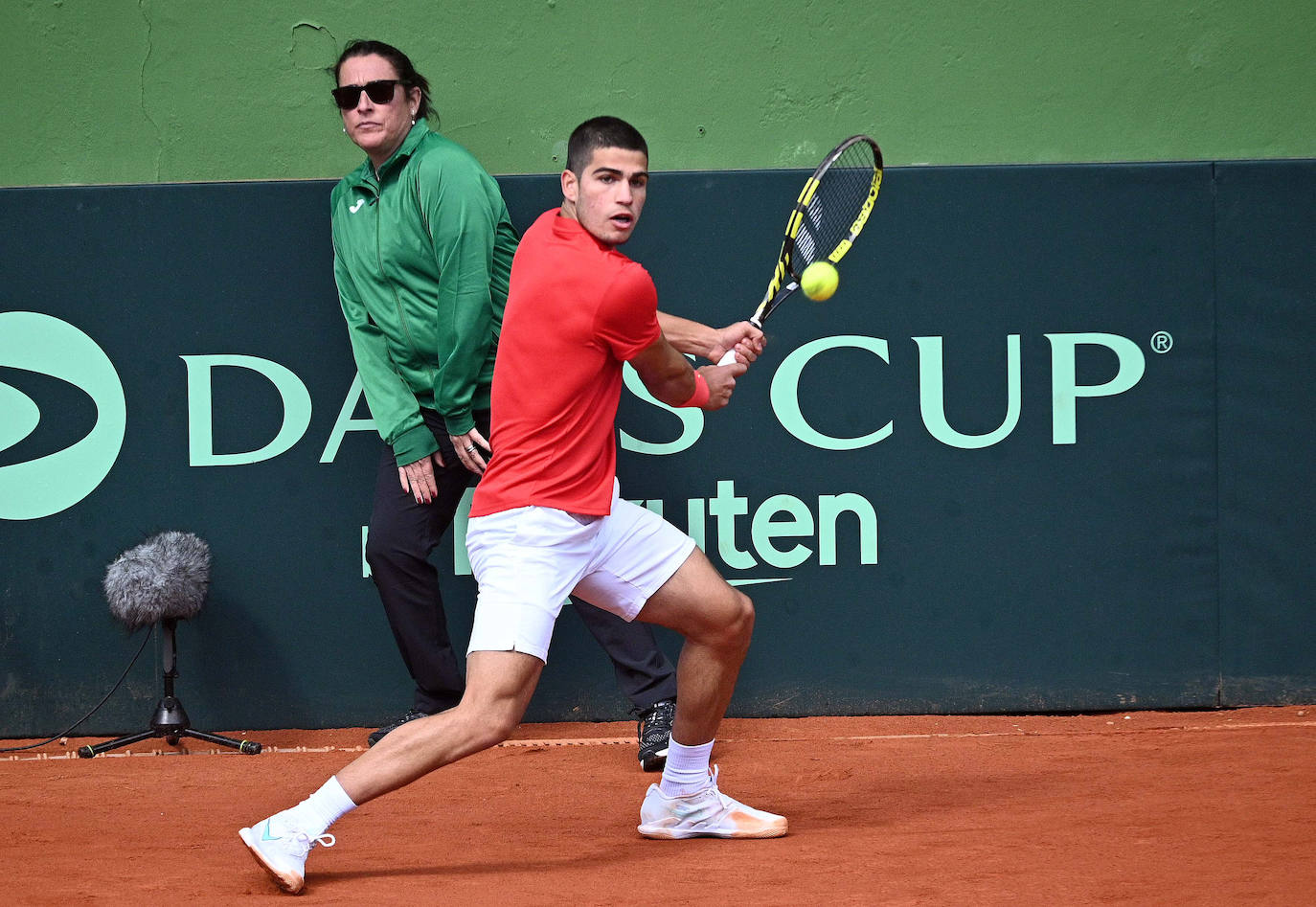 Fotos El debut de Carlos Alcaraz en la Copa Davis, en imágenes La Verdad